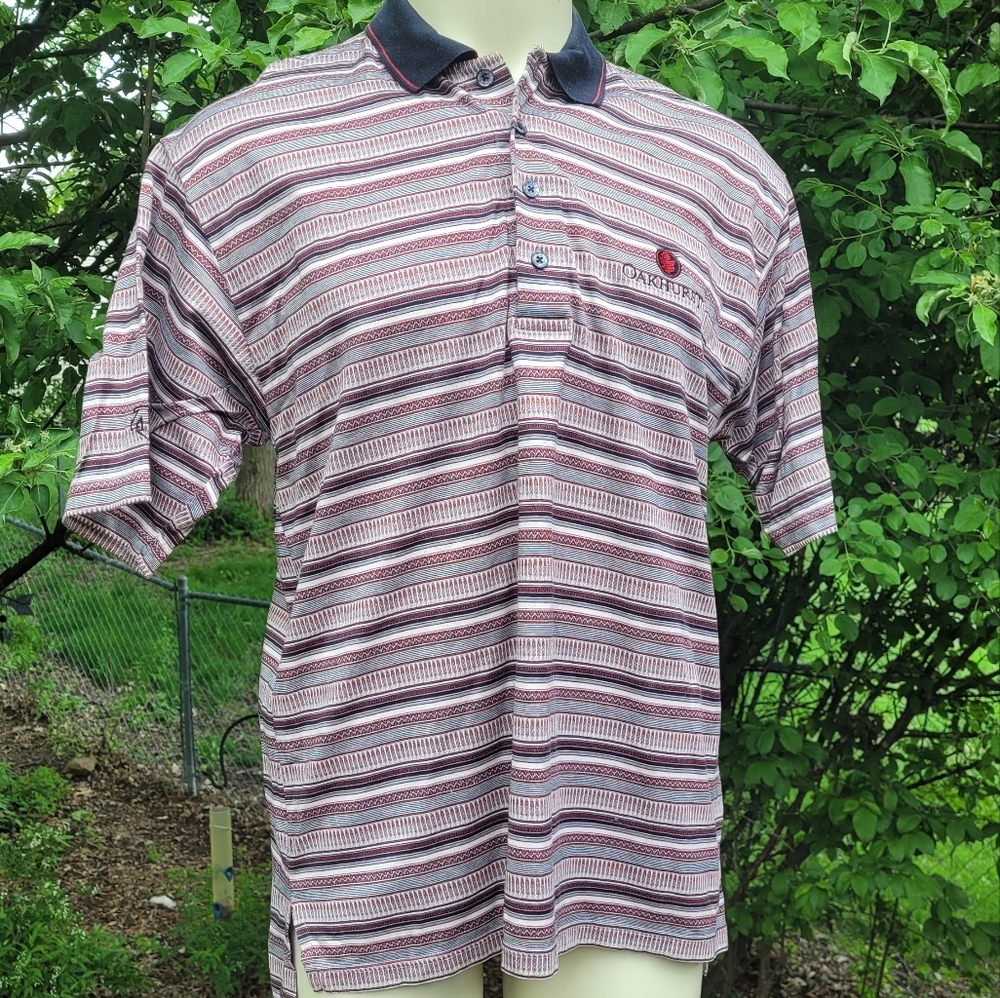 Vintage Descente Golf Shirt short sleeve polo Medium
